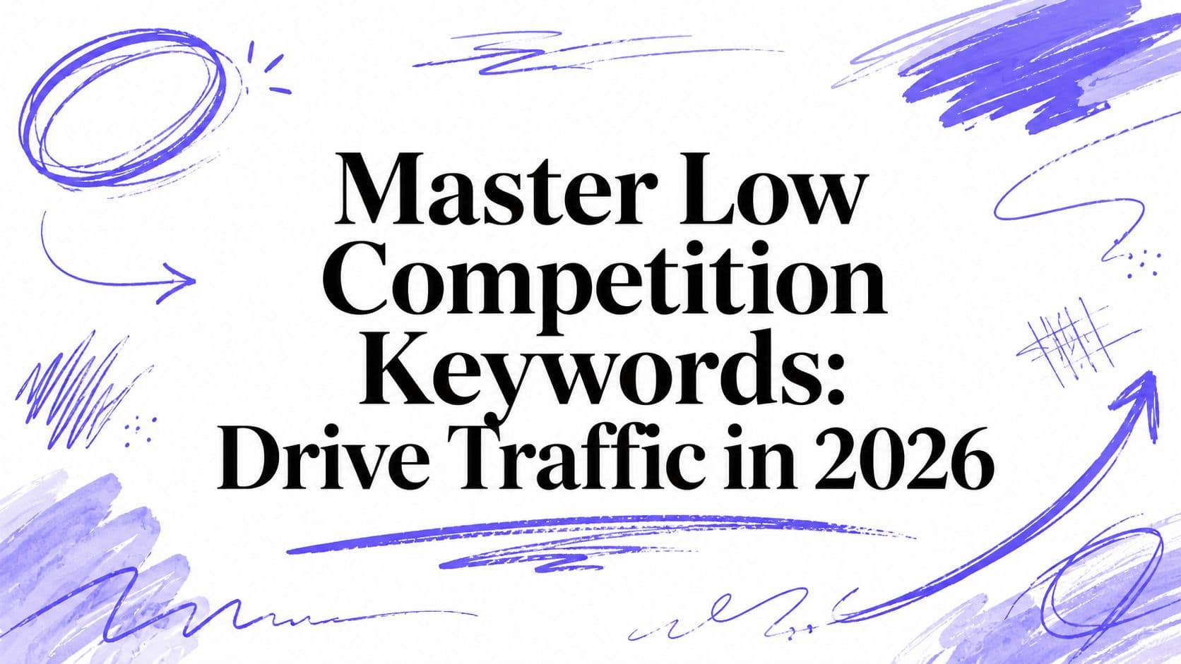 Master Low Competition Keywords: Drive Traffic in 2026