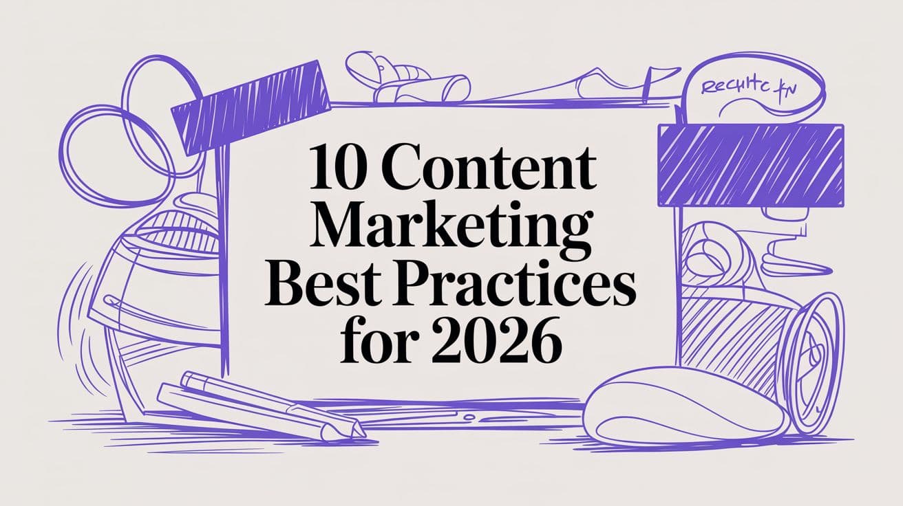 10 Content Marketing Best Practices for 2026